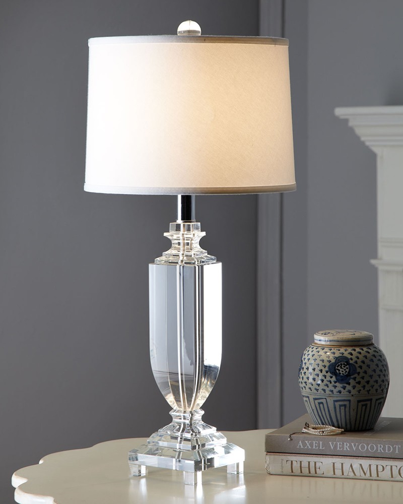 crystal table lamps canada