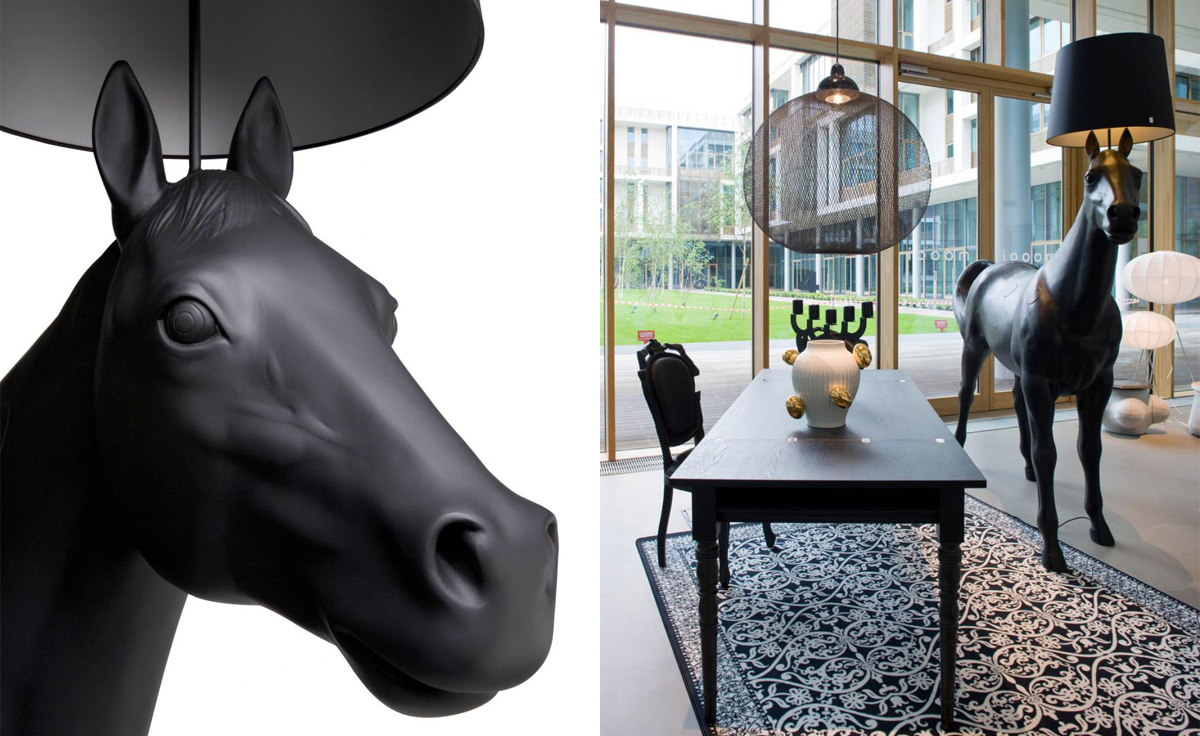 moooi horse lamp replica