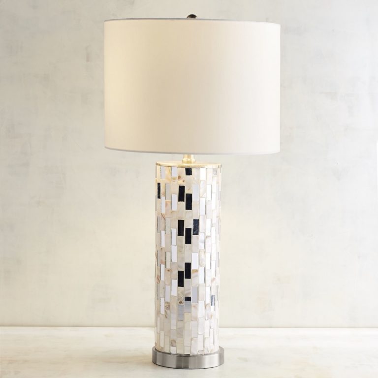 Mother of pearl table lamps - Giving you a Contemporary Interior ...