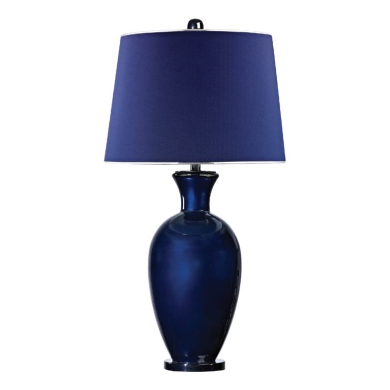Beautify your room with Navy blue lamps Warisan Lighting