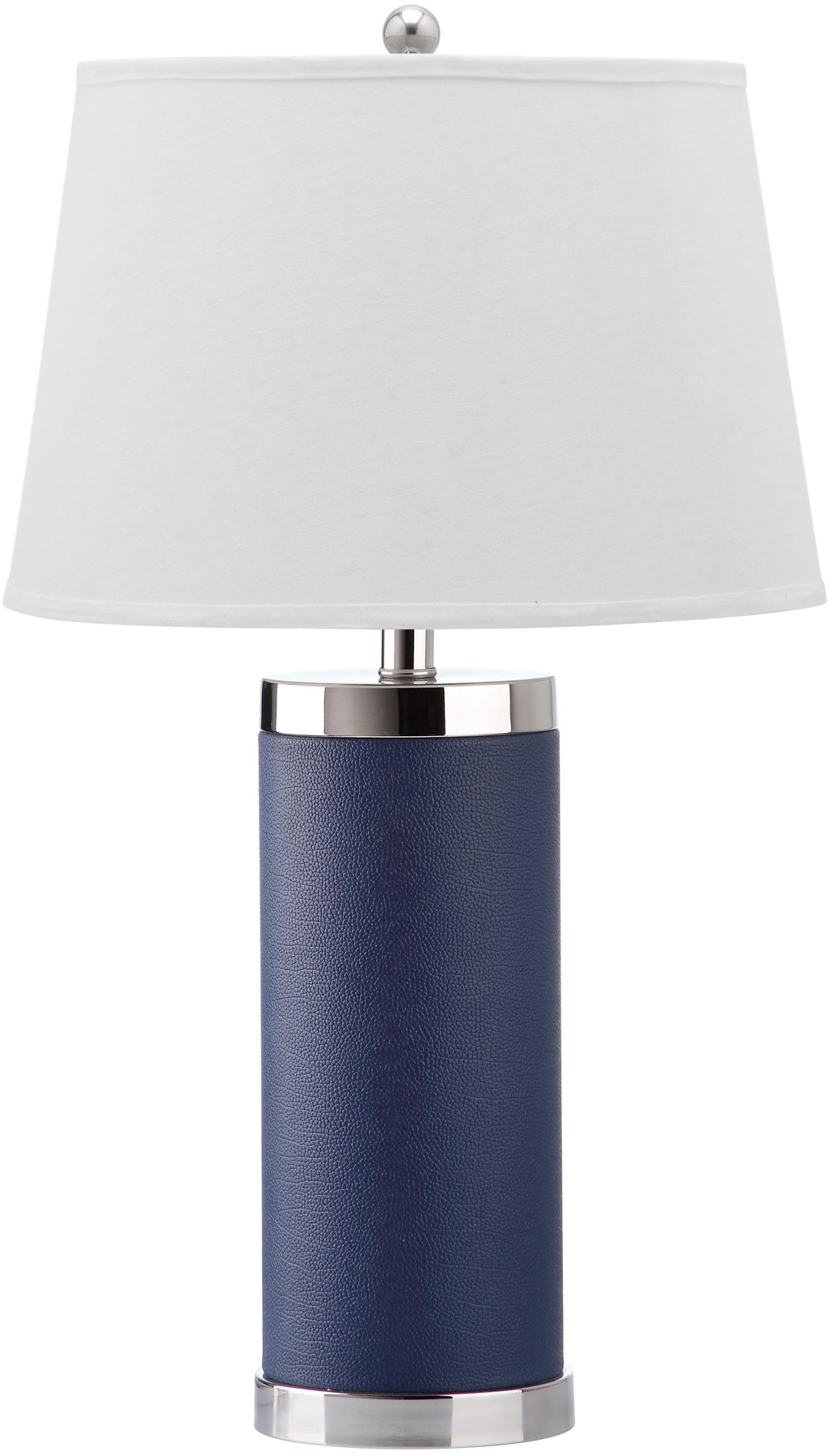 Choose navy blue table lamps if looking for beaty in your home 