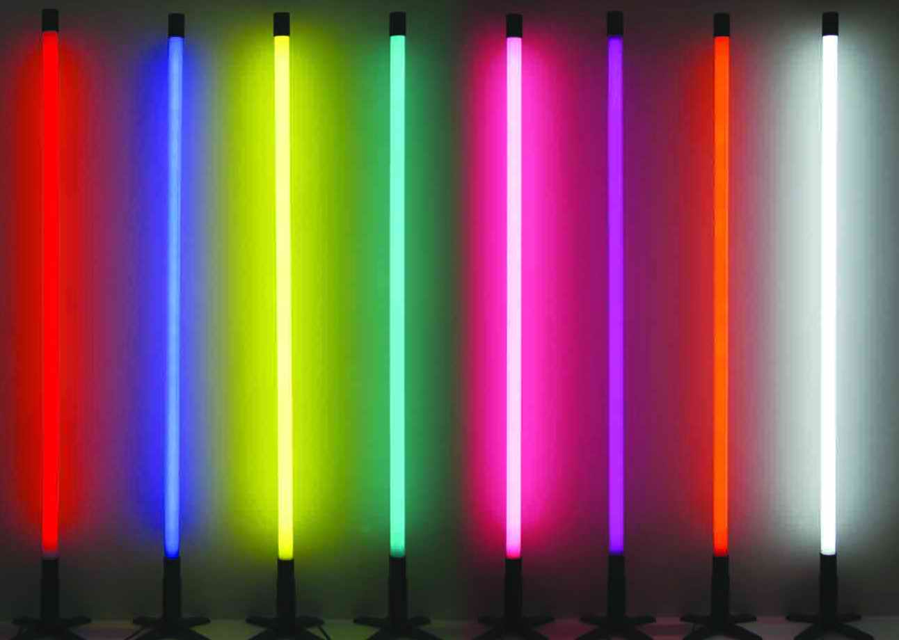 neon wall lights for living room