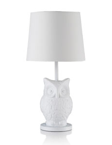 Owl table lamp - mysterious addition to your home - Warisan Lighting