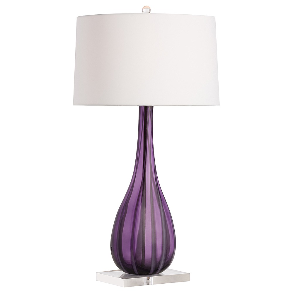 Purple glass lamps - 25 tips for choosing - Warisan Lighting