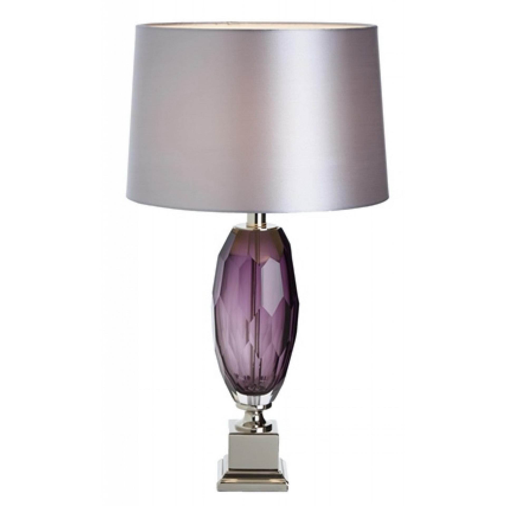 Purple glass table lamp - A Touch of Purple Sophistication For Your ...