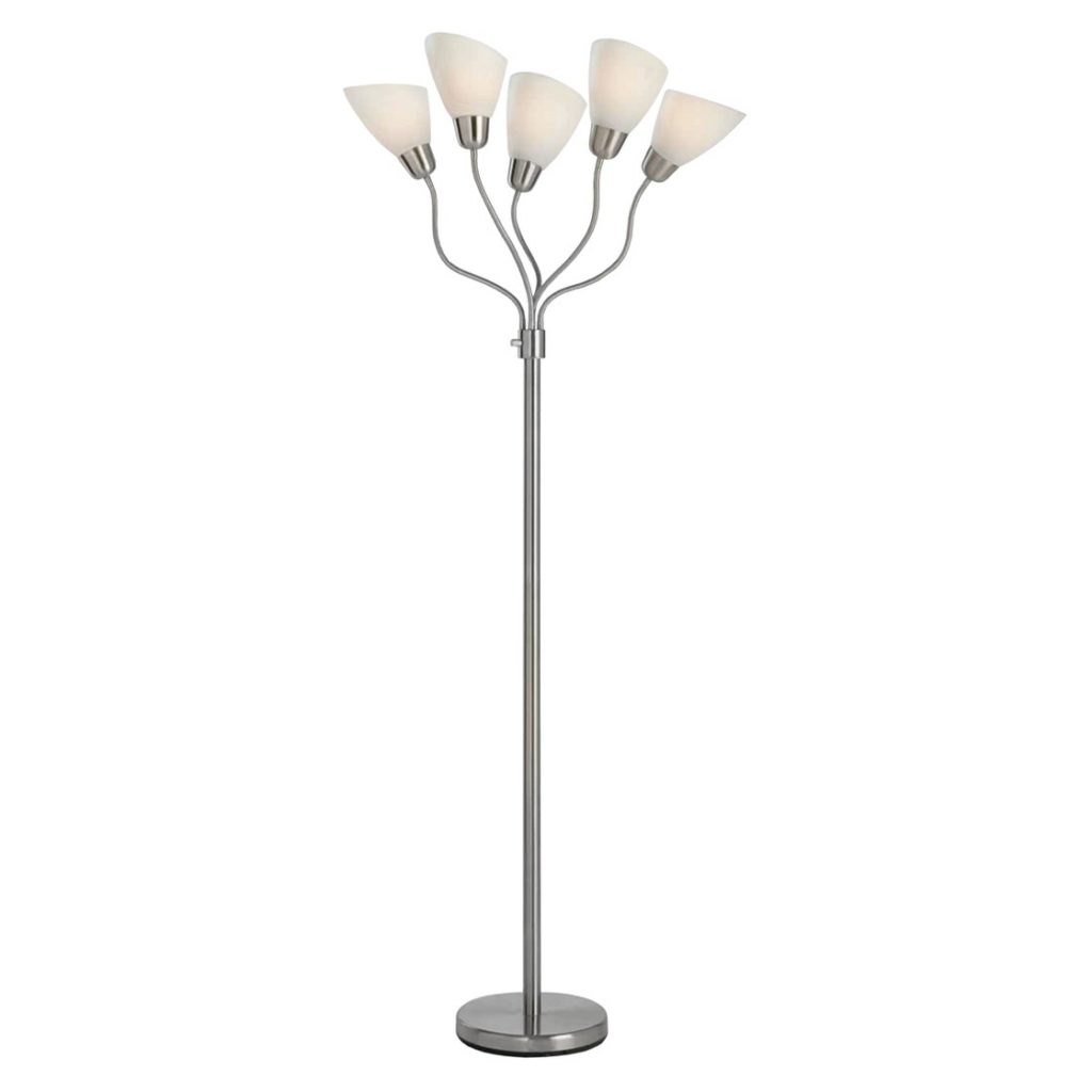 Learn More about Room Essentials 5 Head Floor Lamp Warisan Lighting