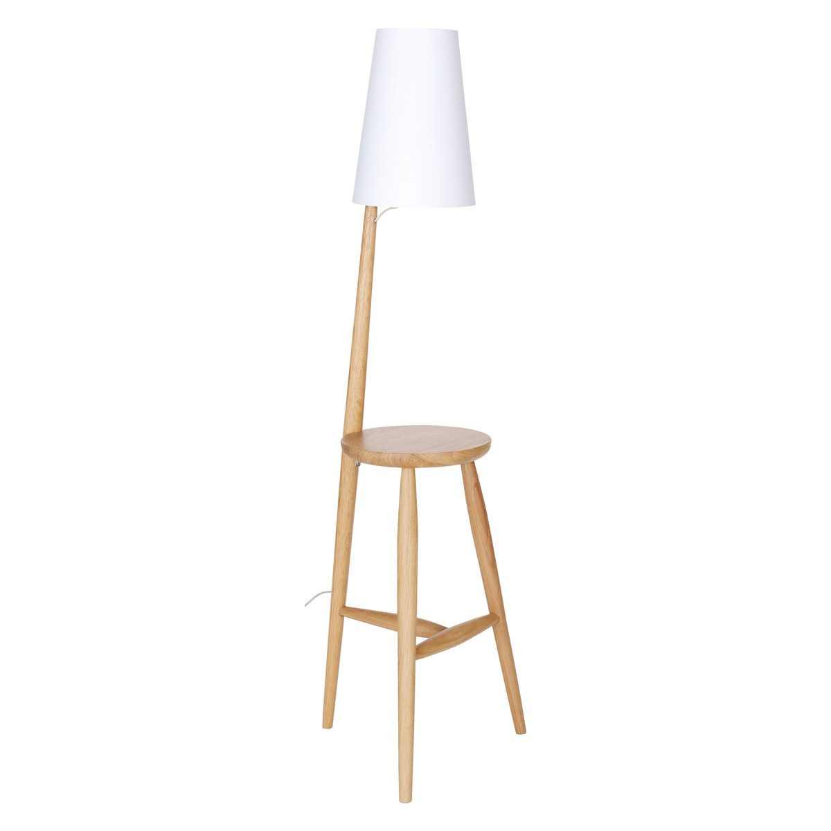 standard lamp with table