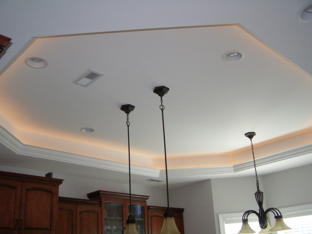 Tray ceiling lights - reflect the surface for the perfect look ...