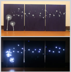 Wall art with lights - 10 tips for buyers - Warisan Lighting