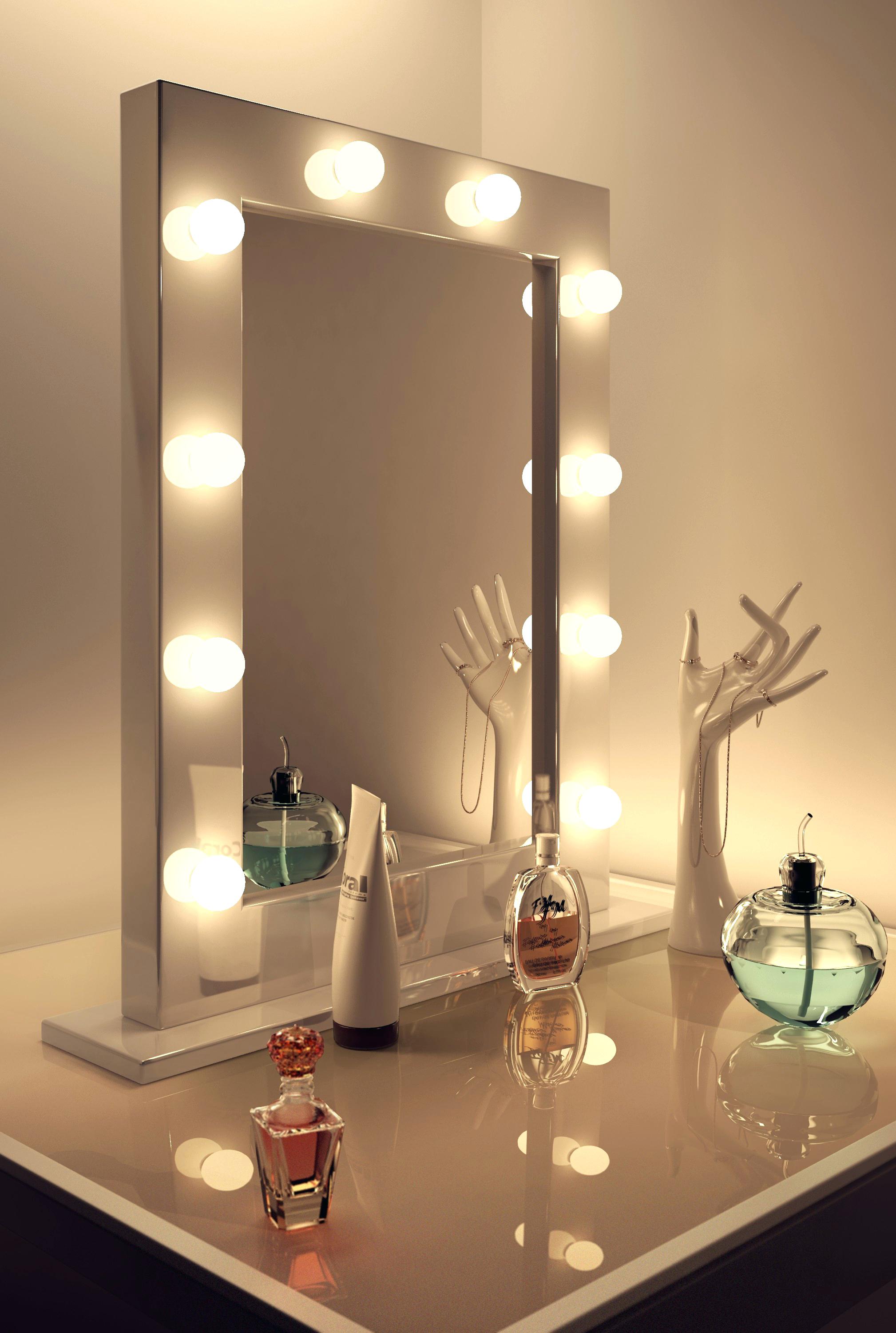 TOP 10 Wall lighted makeup mirror 2022 - Warisan Lighting
