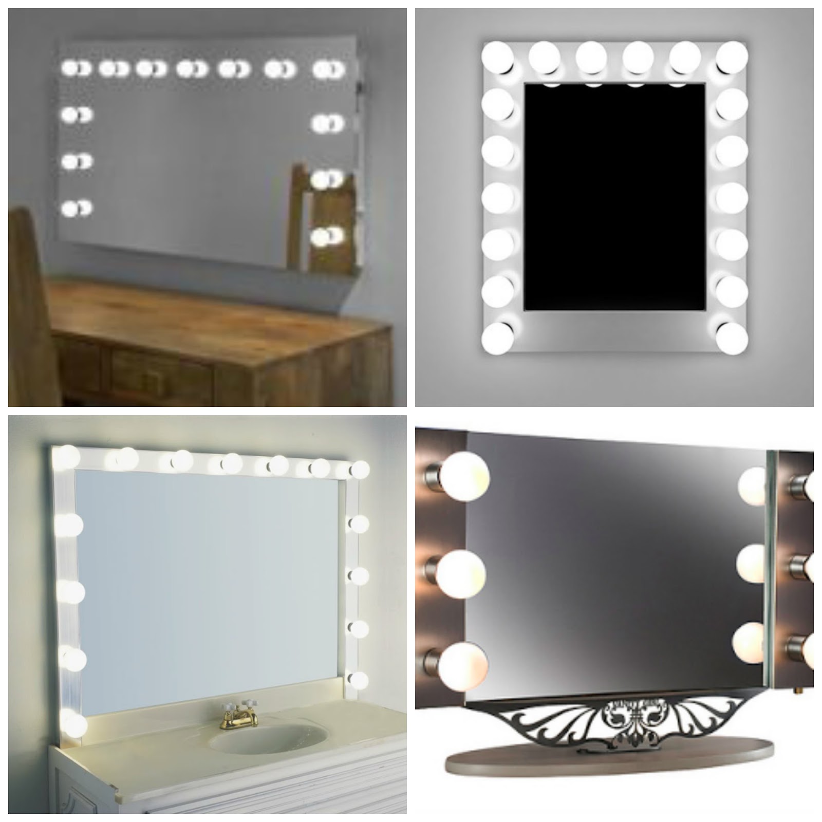 makeup mirror with lights canada