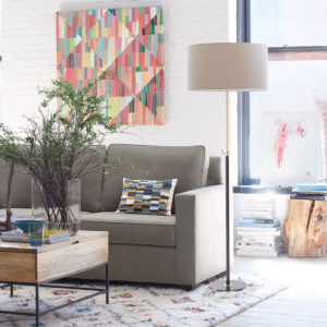 SPICE UP YOUR SPACE WITH West elm floor lamps - Warisan Lighting