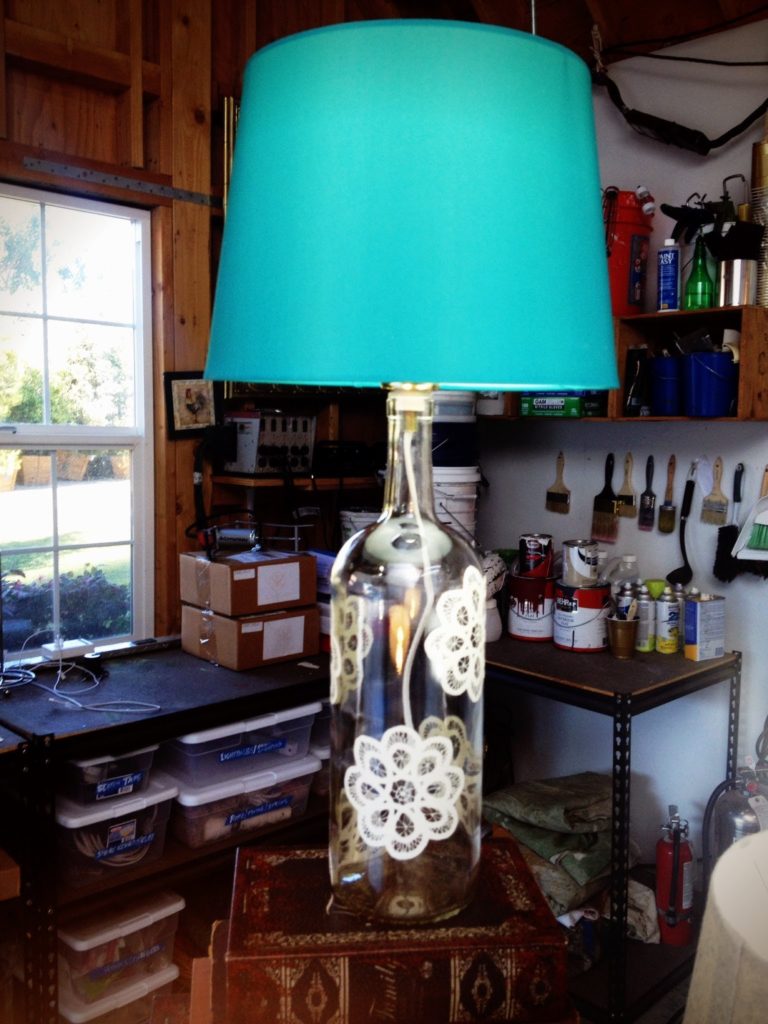 Discovering how to make a wine bottle lamp Warisan Lighting