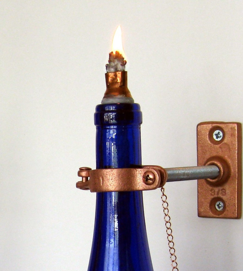 10 facts about Wine bottle oil lamp Warisan Lighting