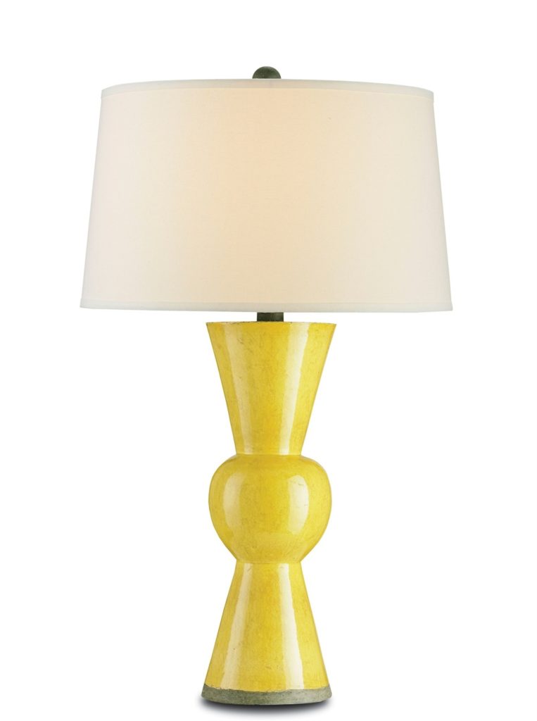 Yellow lamps ideal light for reading or relaxing Warisan Lighting