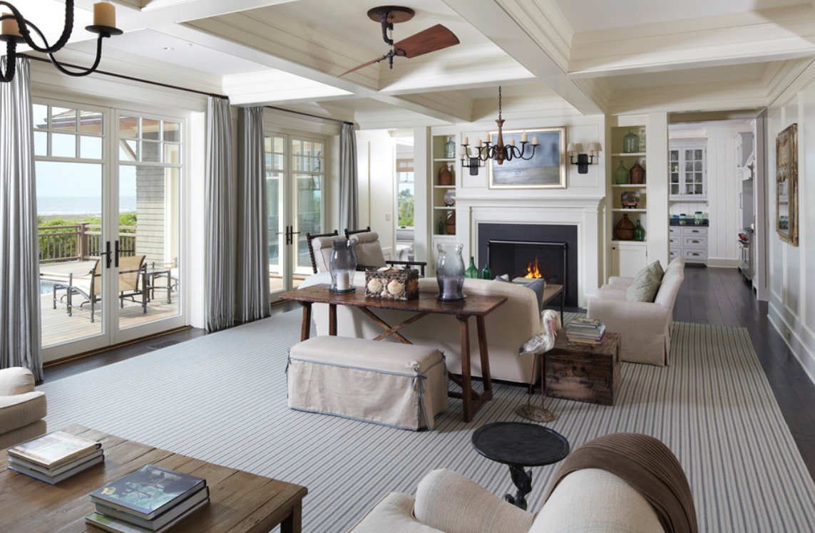 Add Style To Your Home And Save Energy With A Beach House Ceiling