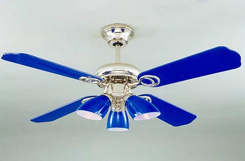 Blue ceiling fans - Choosing the best by setting the first out ...