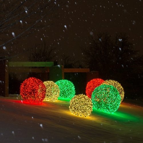 Christmas light spheres outdoor 15 festive ways to decorate your