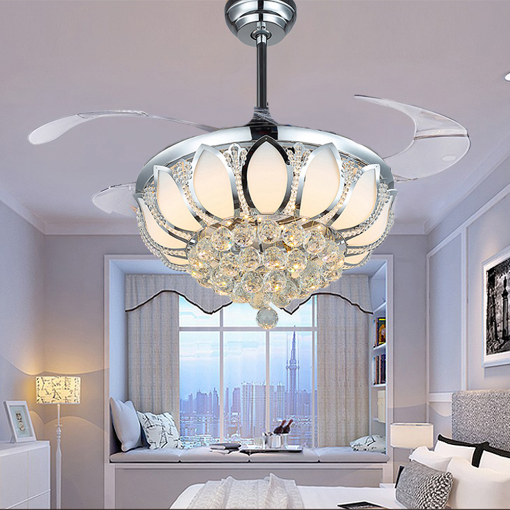 How To Purchase Crystal chandelier ceiling fans - 10 tips | Warisan Lighting