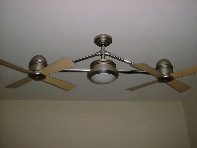 Harbor Breeze Double Ceiling Fan 13 Efficiencies In Terms Of