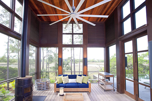 Large residential ceiling fans - major role in enhancing of your house