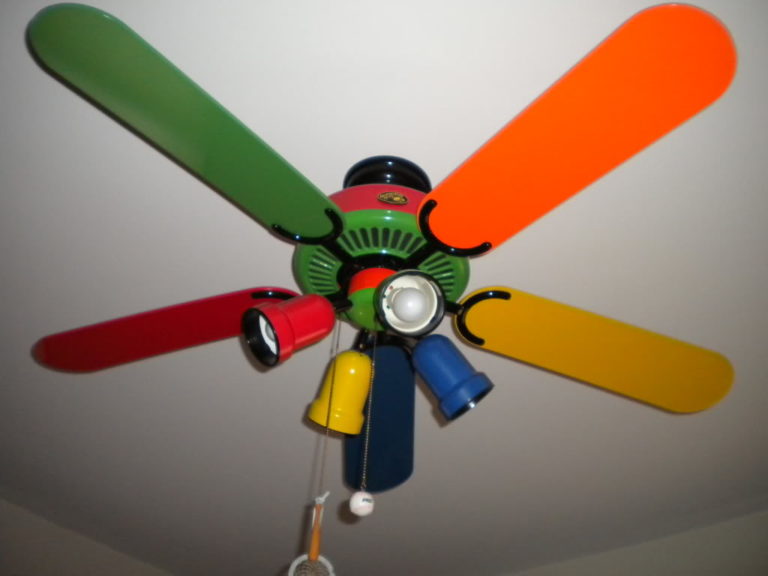 Rainbow ceiling fan - 13 ways to give your little ...