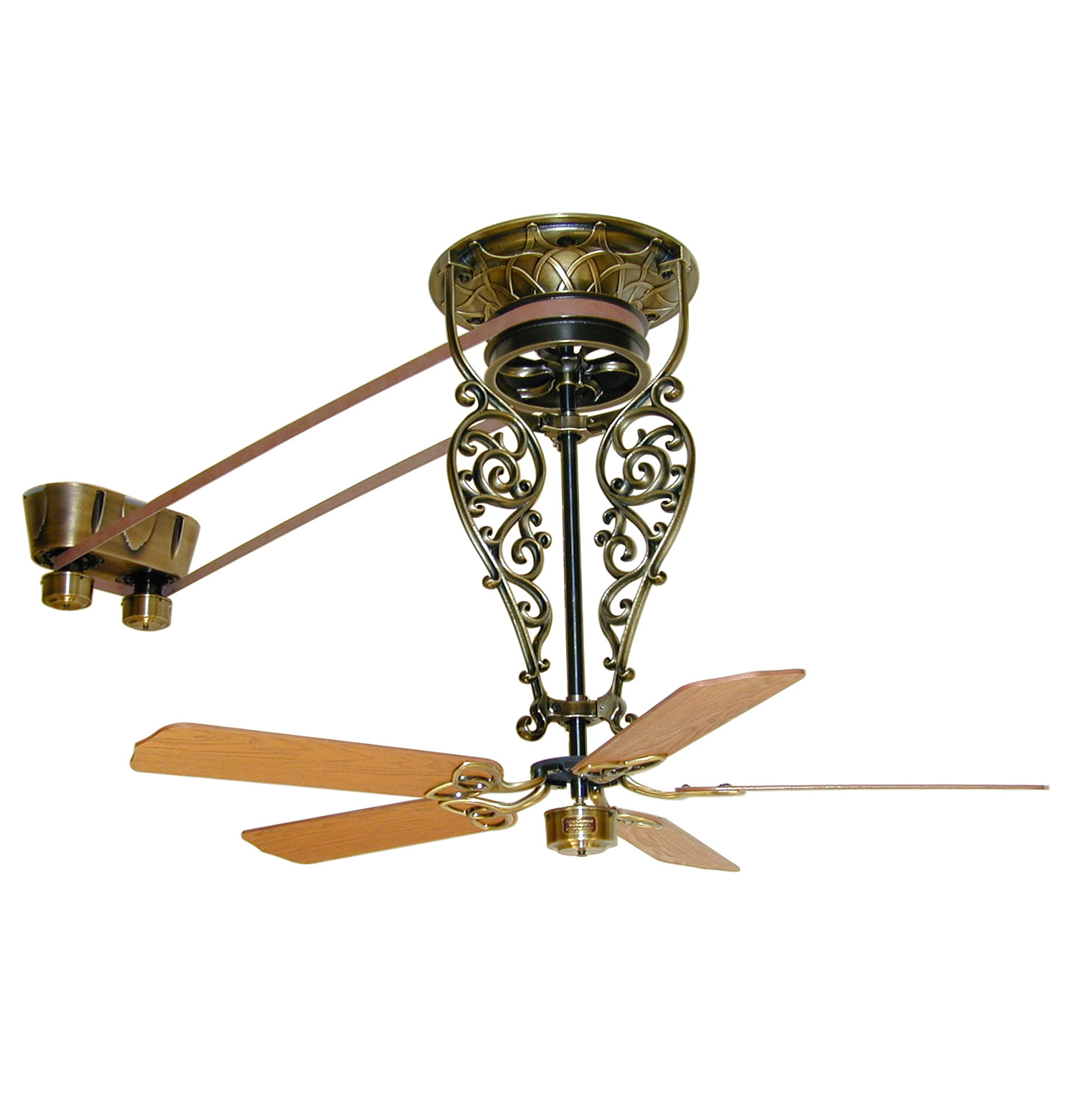 Antique Ceiling Fans Bring The Industrial Flavor To The Interior Of Your Room Warisan Lighting