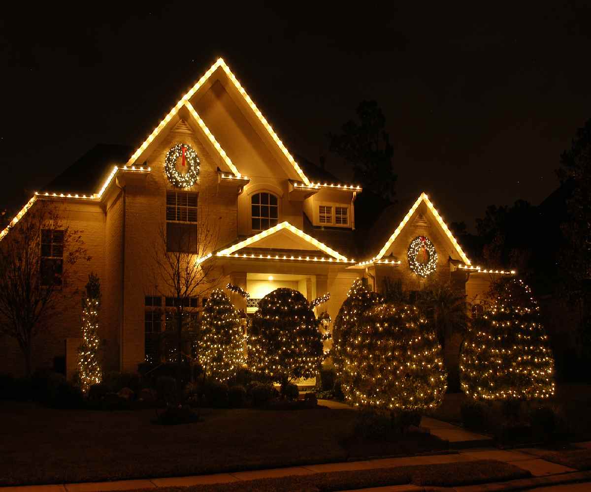 large white christmas lights