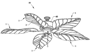 Ceiling fan drawing - design your own ceiling fan - Warisan Lighting