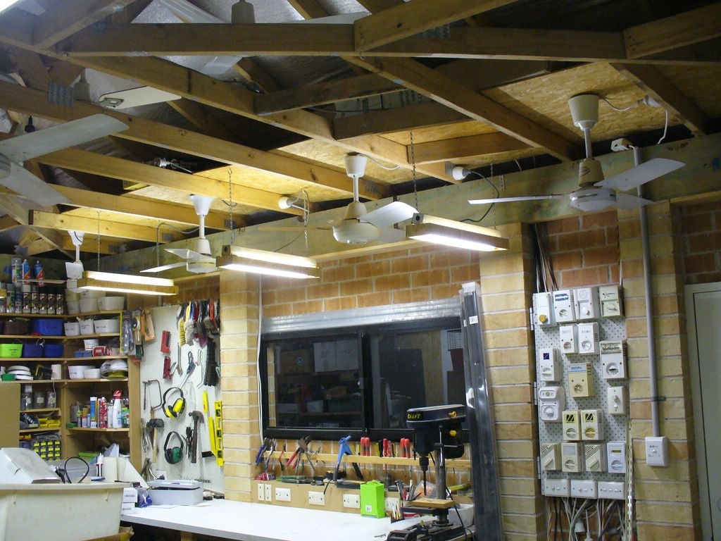 Garage Ceiling Fans Deciding The Right Size For Your Garage