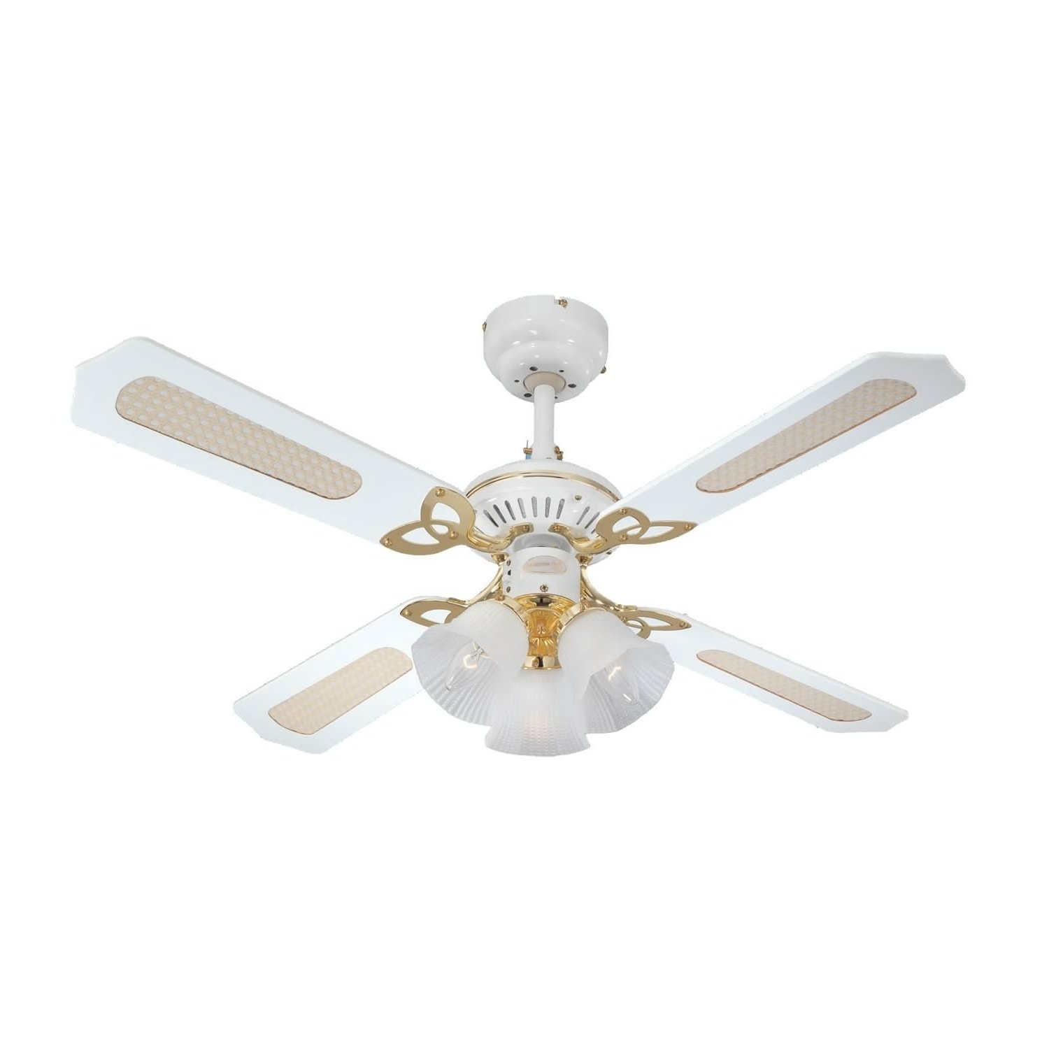 Decorating Your Home Using Hampton Bay Ceiling Fan White Warisan