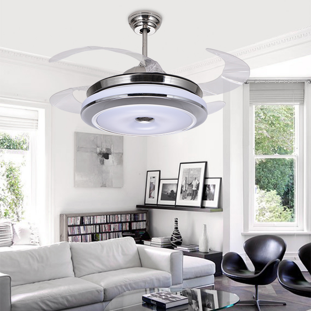 Lucite Ceiling Fan Change The Stylistic Layout Of Your