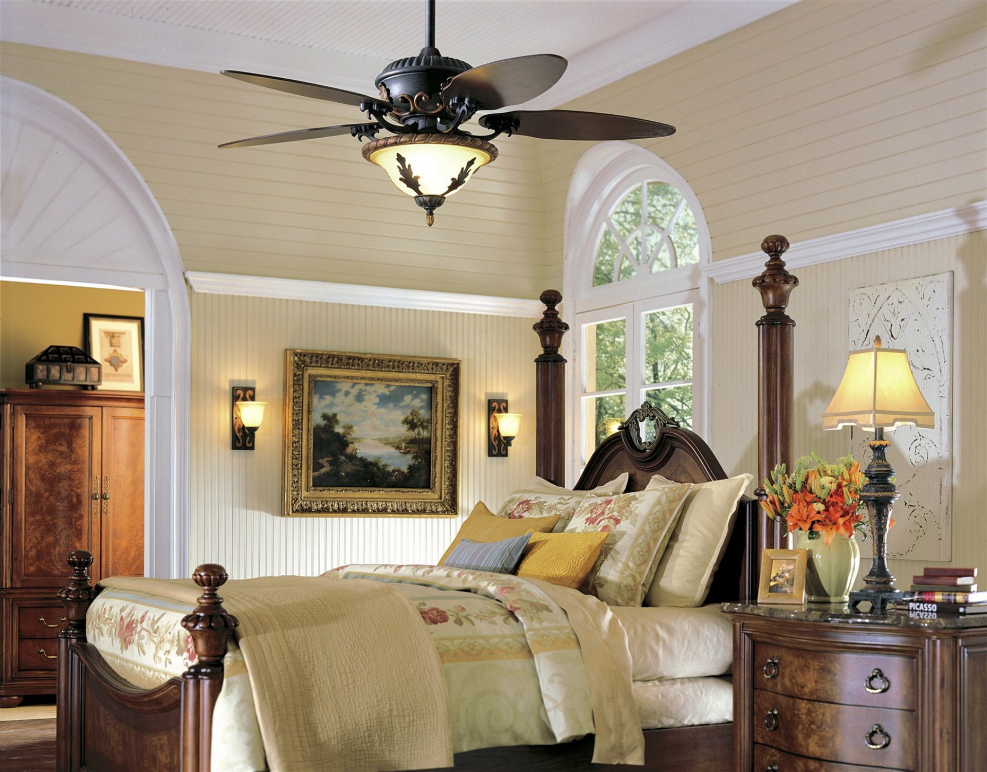 Master bedroom ceiling fans - 25 methods to save your money | Warisan