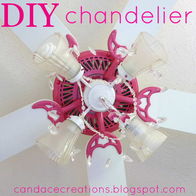 Pink Chandelier Ceiling Fan Excellent Light And Air