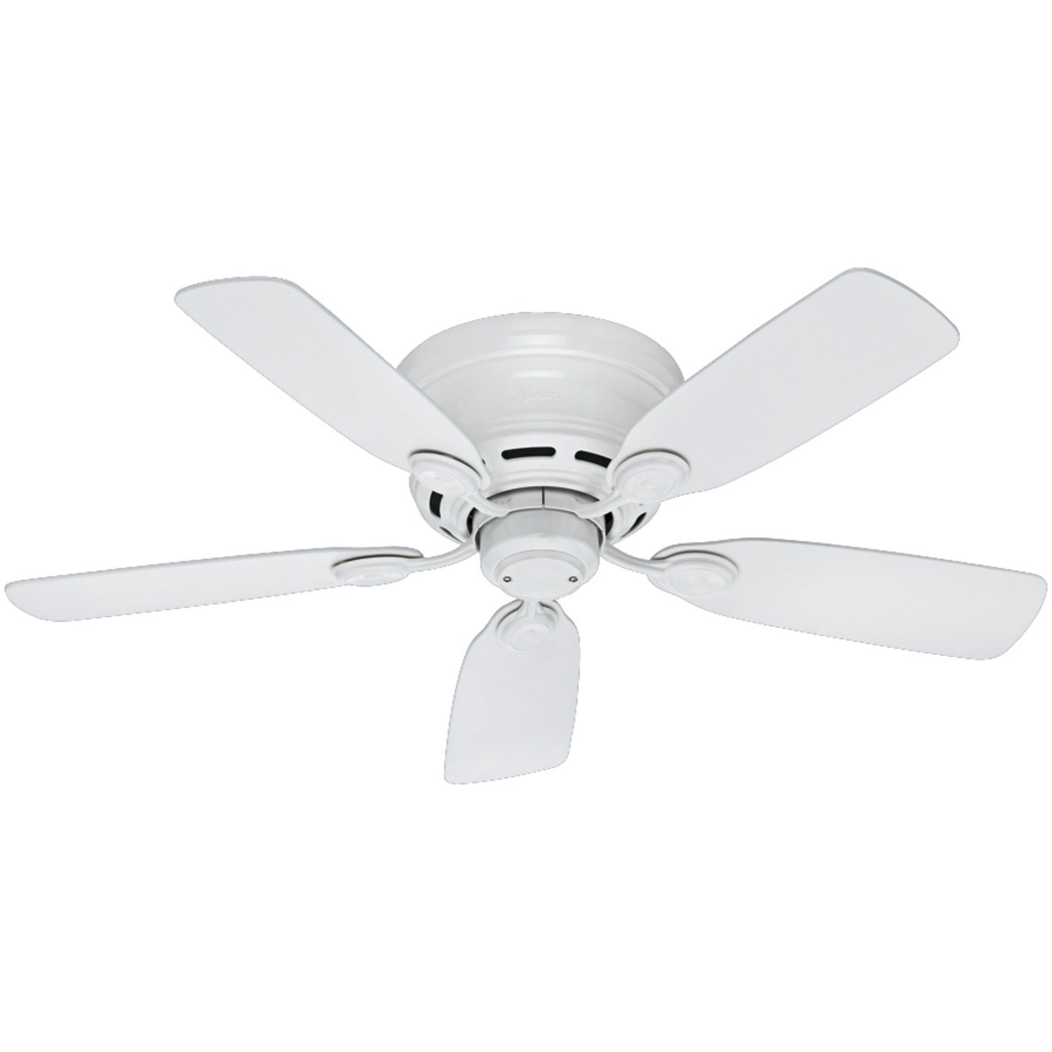 Small white ceiling fans convey solace and satisfaction to ...