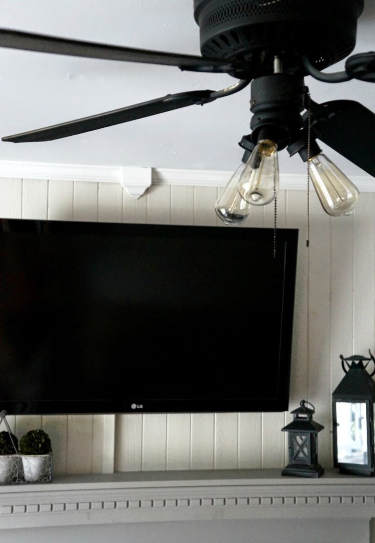 Spray paint ceiling fan Matching your Ceiling Fans to your rooms