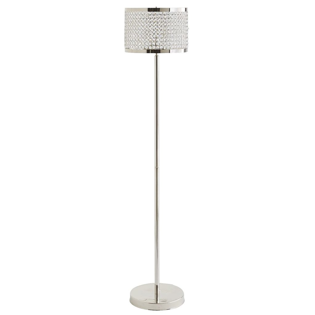 Floor lamp with crystals bring elegance to your home Warisan Lighting