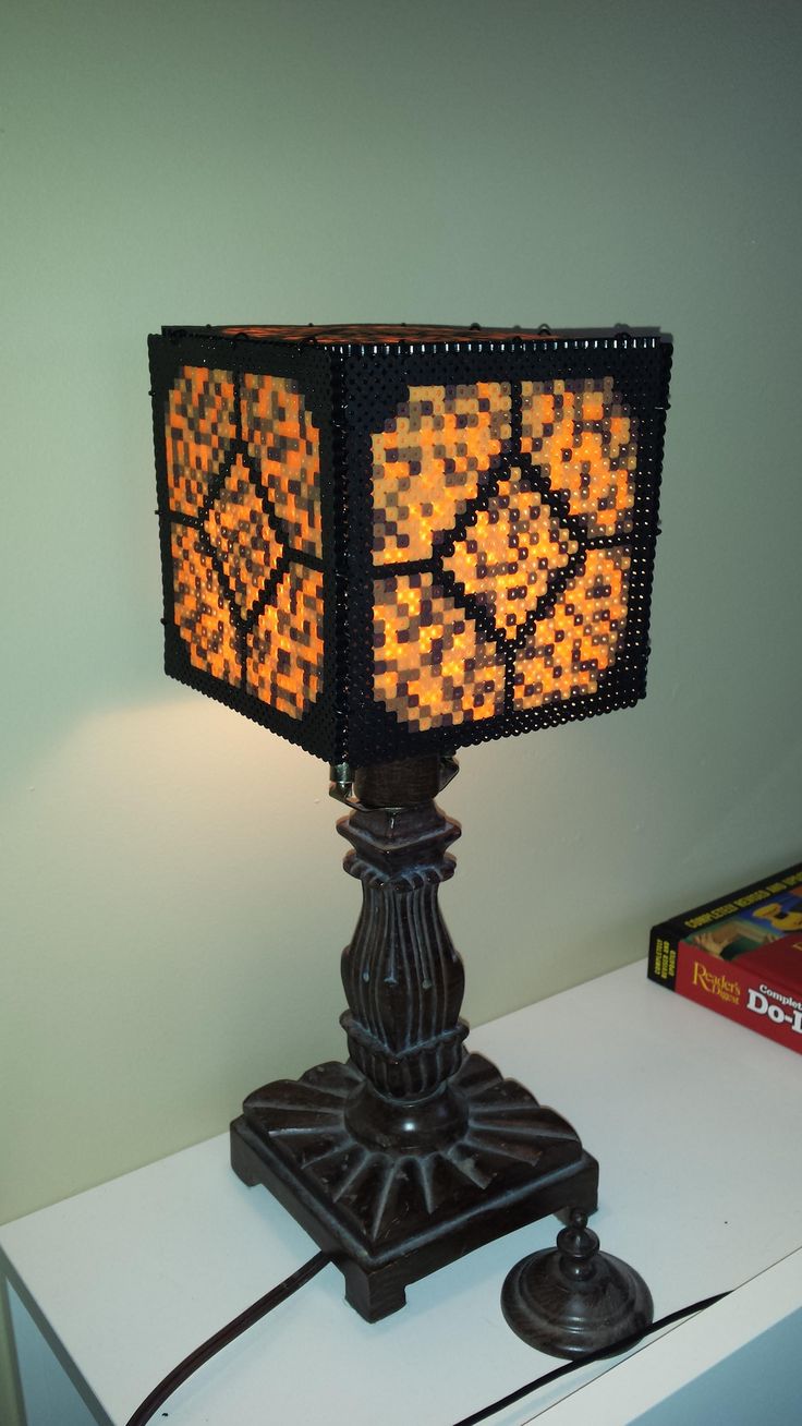 Create Your Own Redstone Lamp From Minecraft Game Warisan