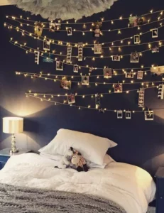 TOP Christmas Lights on Bedroom Wall 2023