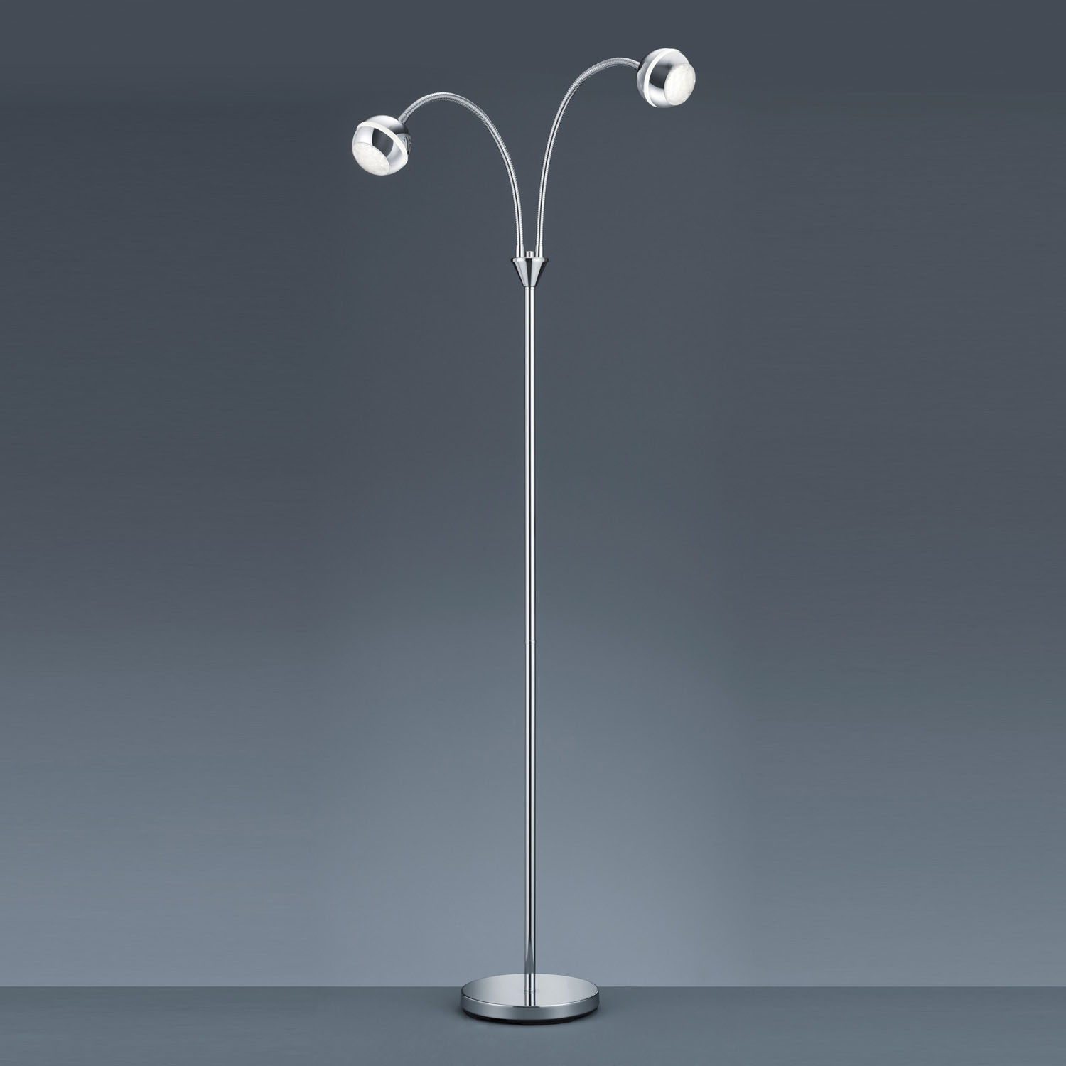 2 light floor lamp photo - 5