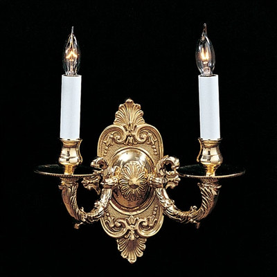 2 light wall sconces photo - 9