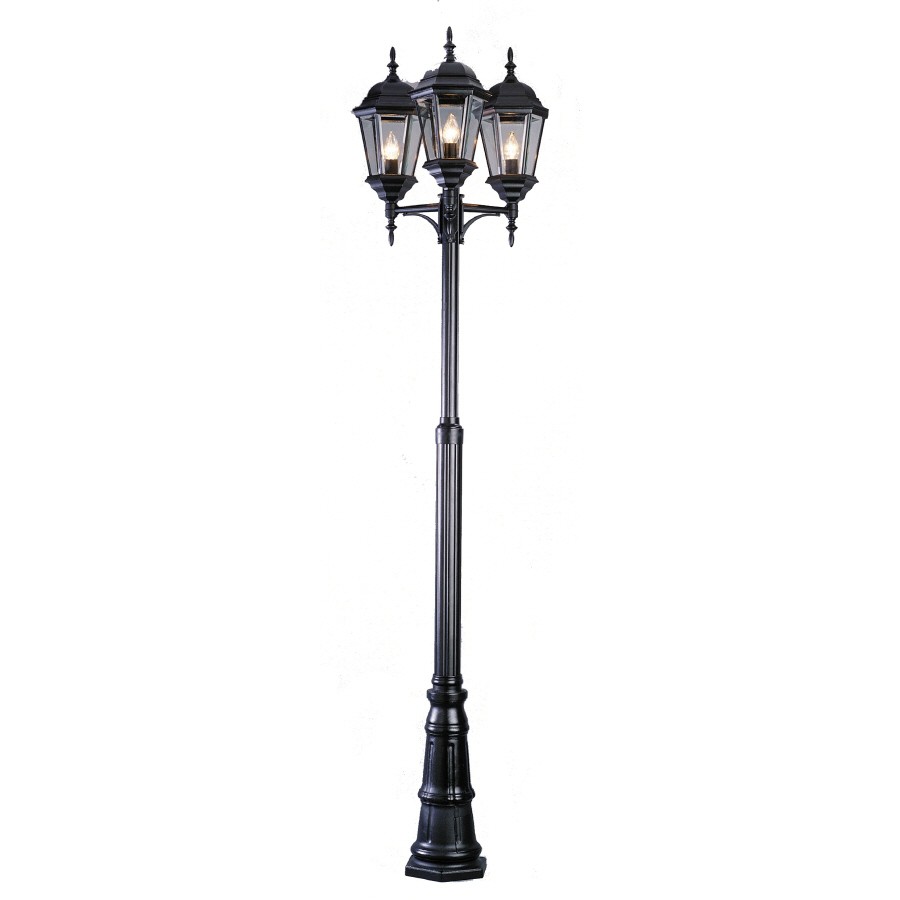 Make your Restaurant attractive with 3 lamp post light outdoor