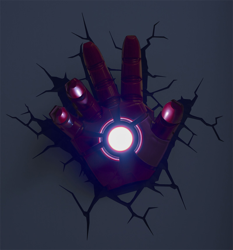 3d avengers wall lights photo - 8