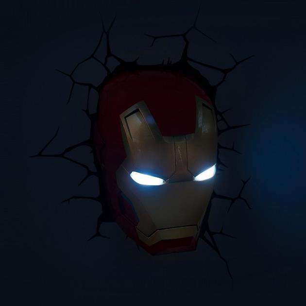 3d marvel wall lights photo - 10