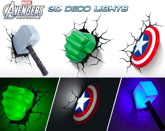 3d wall night light photo - 3