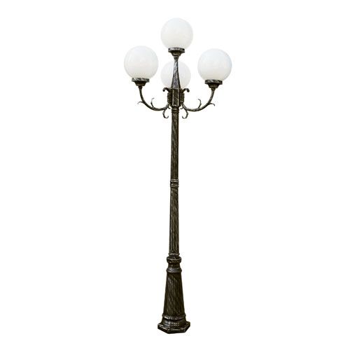 4 light outdoor post lamp photo - 1