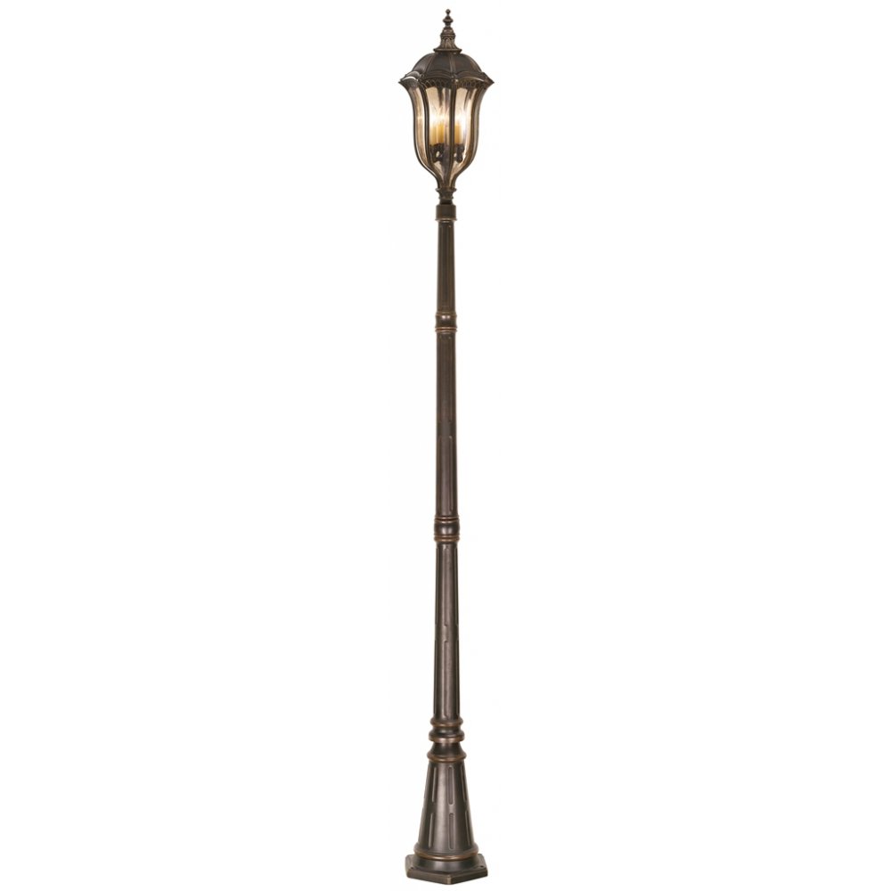 4 light outdoor post lamp photo - 5