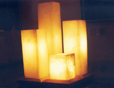 alabaster lamps photo - 3