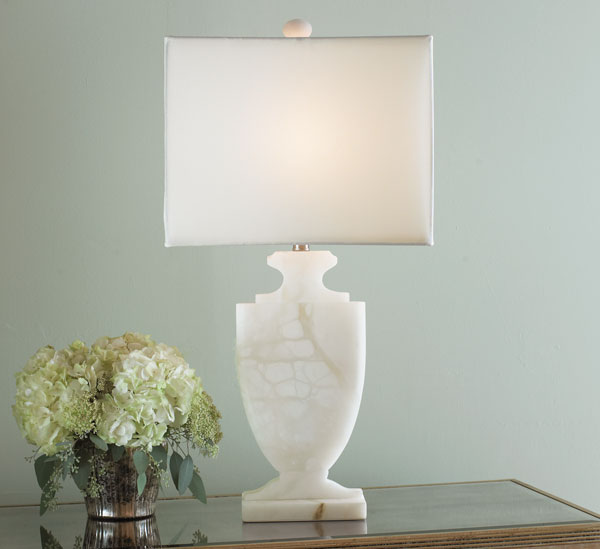 alabaster table lamps photo - 1