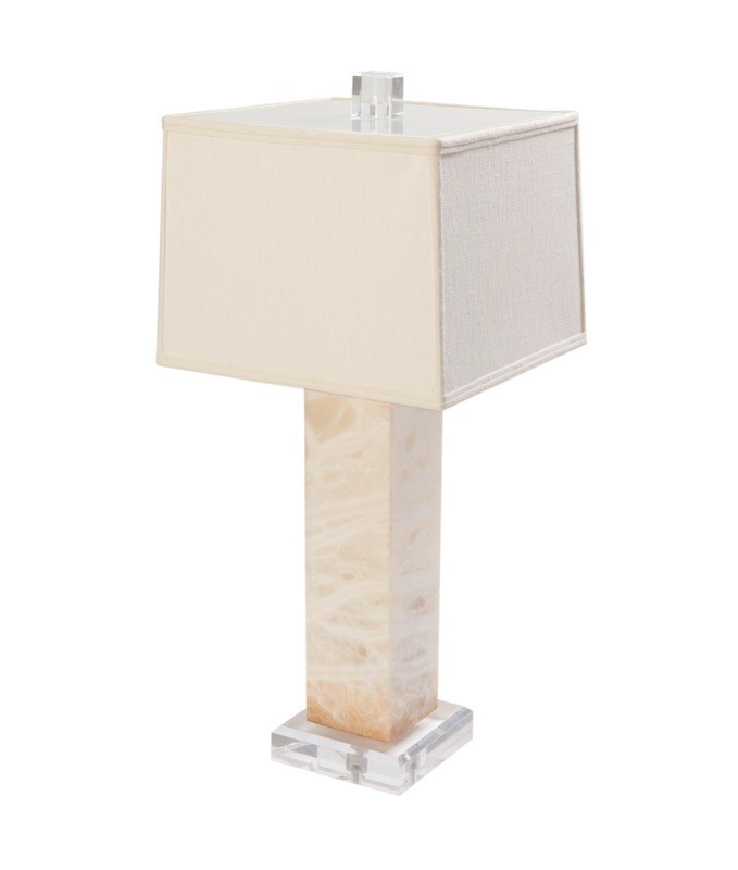 alabaster table lamps photo - 7